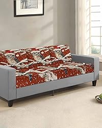 Christmas Owl Red Couch Cushion Covers, Universal
