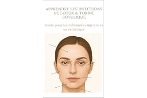 Apprendre les injections de Botox & toxine botulique: Guide pour les infirmières injectrices en esthétique (Formation en exte