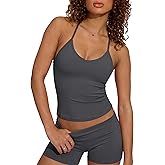 SUUKSESS Women Sexy Workout Sets Padded Sports Bra High Waisted Shorts Outfits
