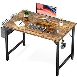 Sweetcrispy Computer Small Office Desk 40 Inch