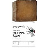 Natural Aleppo Soap – 40% Laurel Oil & 60% Olive Oil, High-Strength Formula, Vegan, Plant-Based, Handmade, For Face, Body & Hair