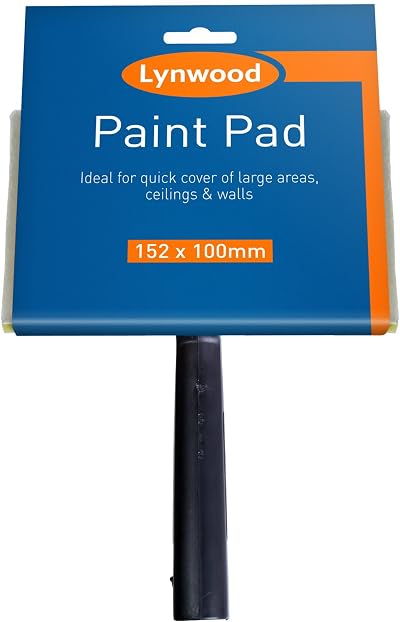 Lynwood 6 x 4" Paint Pad PA102 Fast Coverage Smooth Finish Walls Ceilings