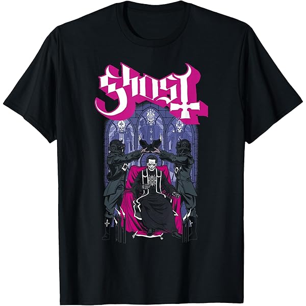 Ghost T Shirt Impera Glow Official Rock Band Logo Black Tee Licensed Merch New E - Foto 14