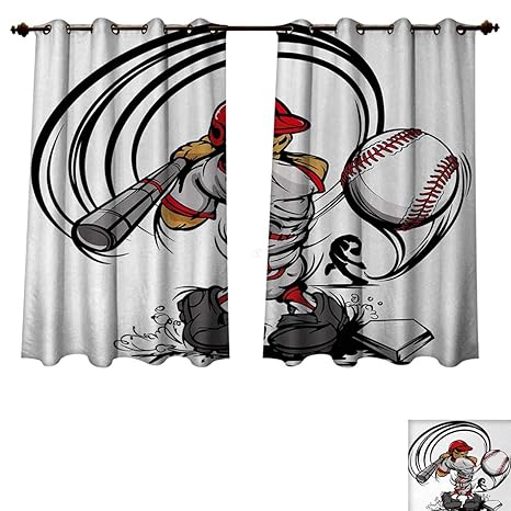 Amazon Com Anzhouqux Teen Room Bedroom Thermal Blackout Curtains