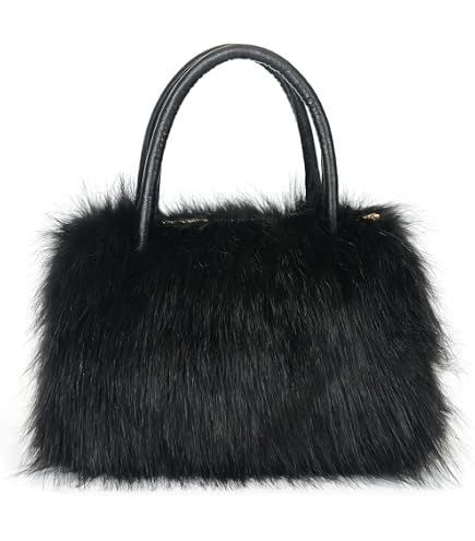 Amazon.com: Sindlloger Fur Shoulder Bag for Women Y2k Star Shape