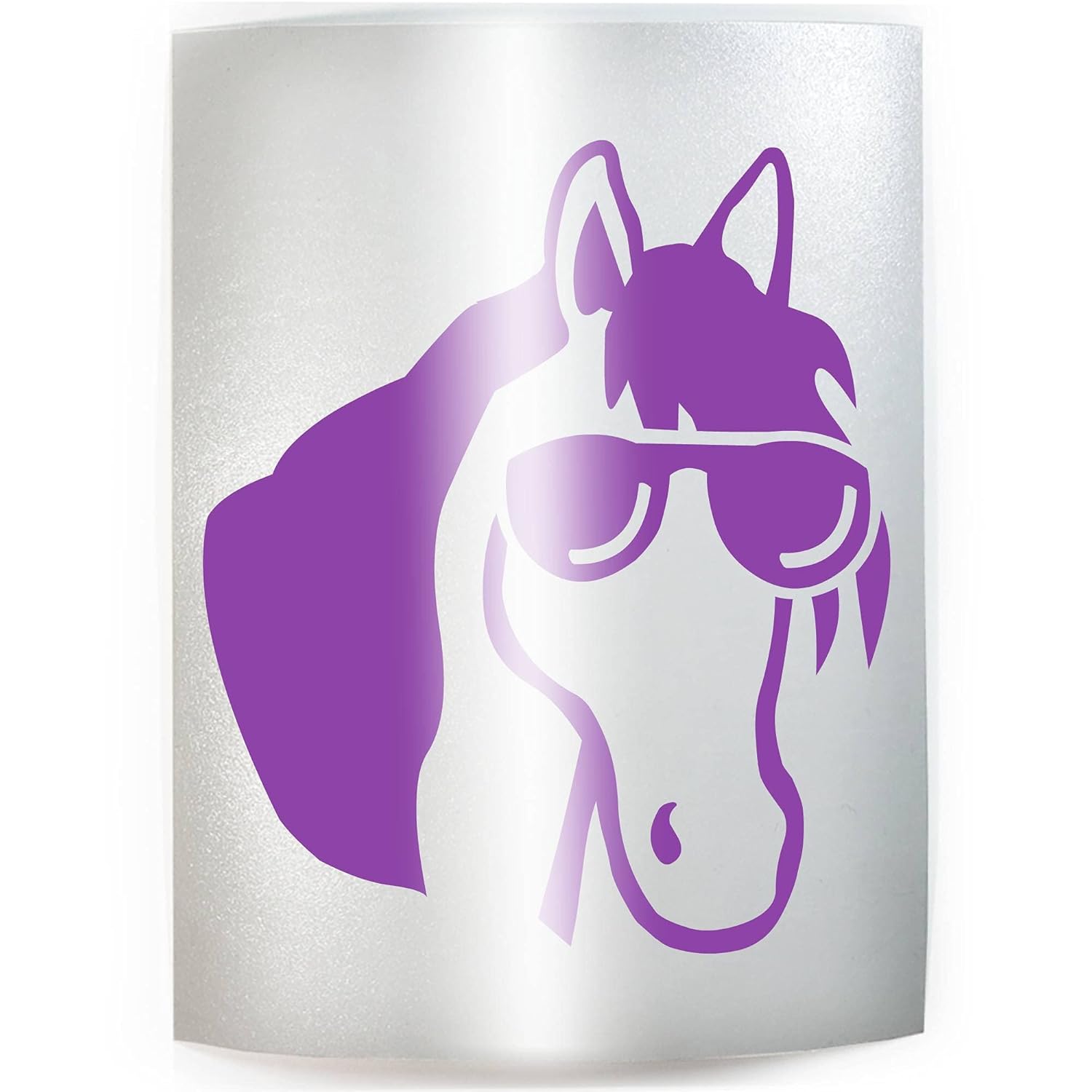 SUNGLASSES HORSE PICK COLOR & SIZE Rider Vinyl Decal