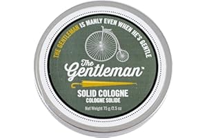 Walton Wood Farm Solid Cologne (The Gentleman) Citrus & Mahogany Scent Vegetarian-Friendly and Paraben-Free 2.5 oz