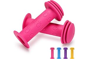 Kilihot Bike Handle Grips Non Slip Rubber Bicycle Handlebar Grips for Kids Girls Boys Mountain Road Beach Cruiser Scooters Bi