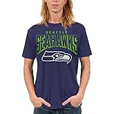 Junk Food Clothing x NFL - Bold Logo - Short Sleeve Fan Shirt for Men and Women - Officially Licensed NFL Apparel