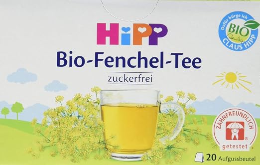 Hipp Bio Fenchel Tee 20 Beutel 30 G Amazon De Lebensmittel