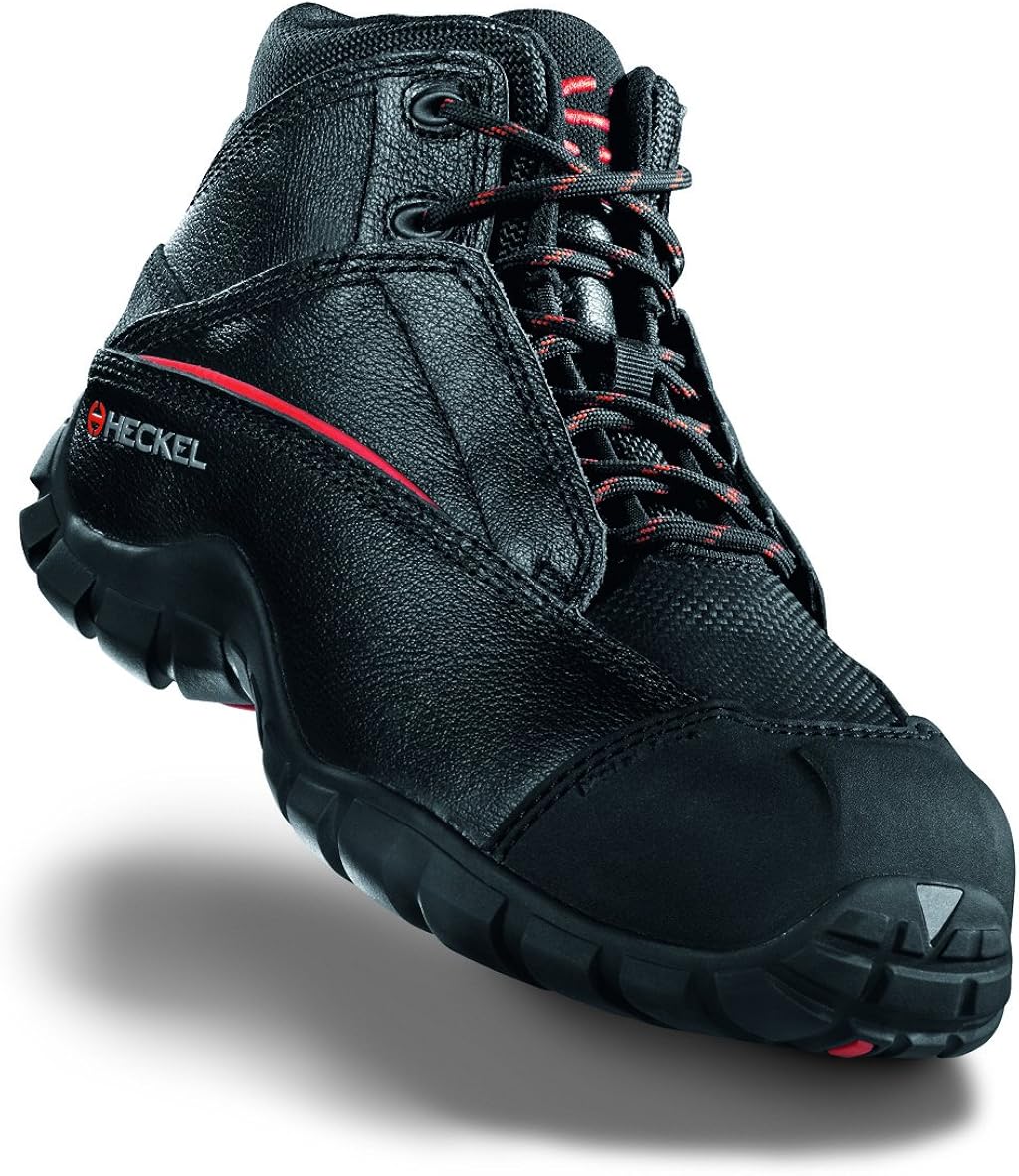 Heckel Macjump 2.0 S3-Arbeitsschuhe Aus Leder – Für Damen & Herren | Metallfrei, Wasserabweisend, Mit Zehenschutz