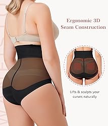 WANFISTO Tummy Control Shapewear for Women - Butt