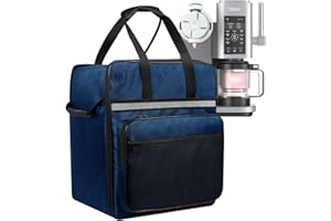 EiiJugaloo Ice Cream Machine Carrying Bag Sorbet Maker Travel Case Heat-Resistant Waterproof Oxford Cloth Storage Bag for Nin