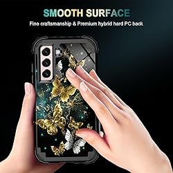 Miqala for Galaxy S21 FE 5G Case with 2 Tempered