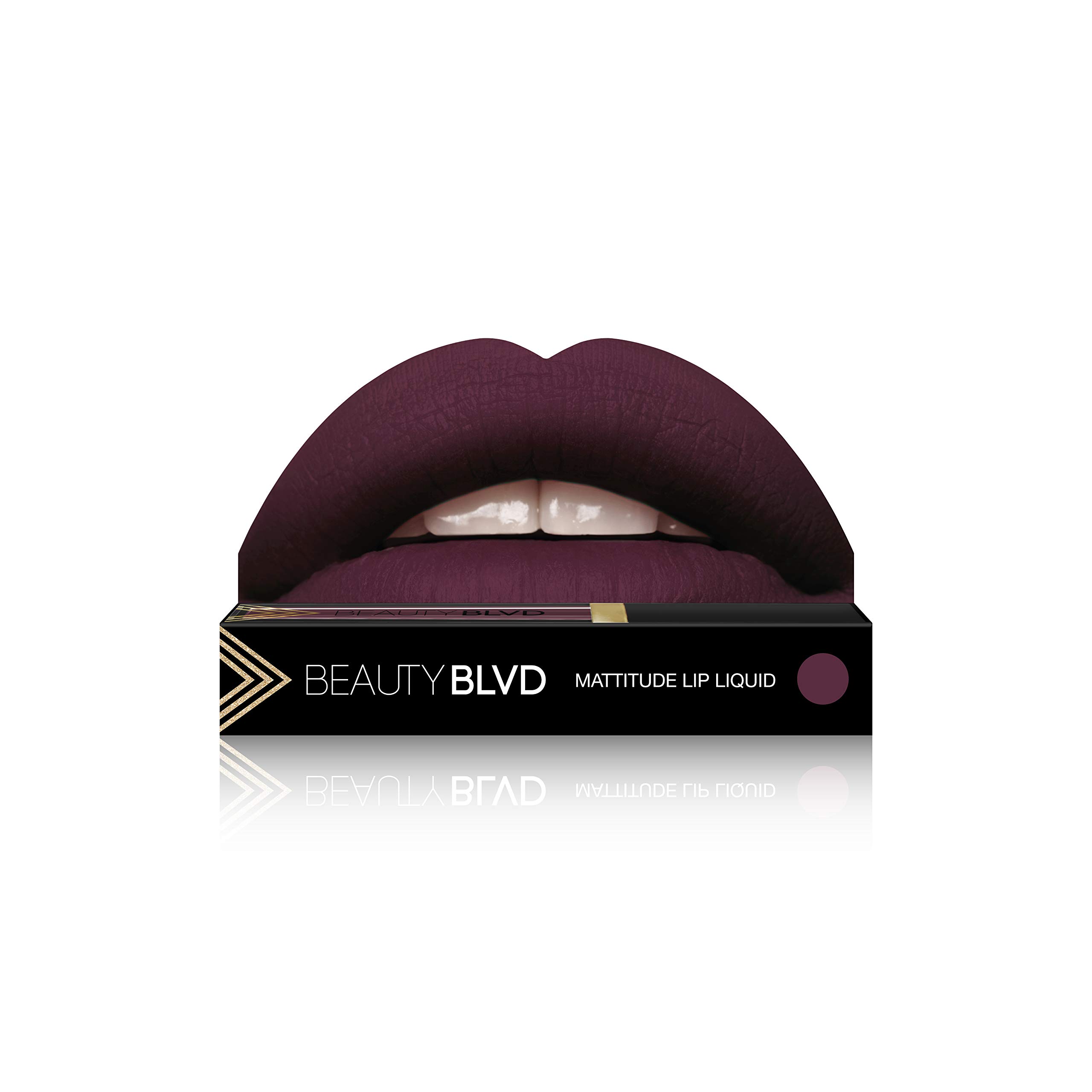 BEAUTYBLVD Mattitude Liquid Lips, Cruelty Free Matte Lip Gloss, Suitable for Vegans – Poison Junkie