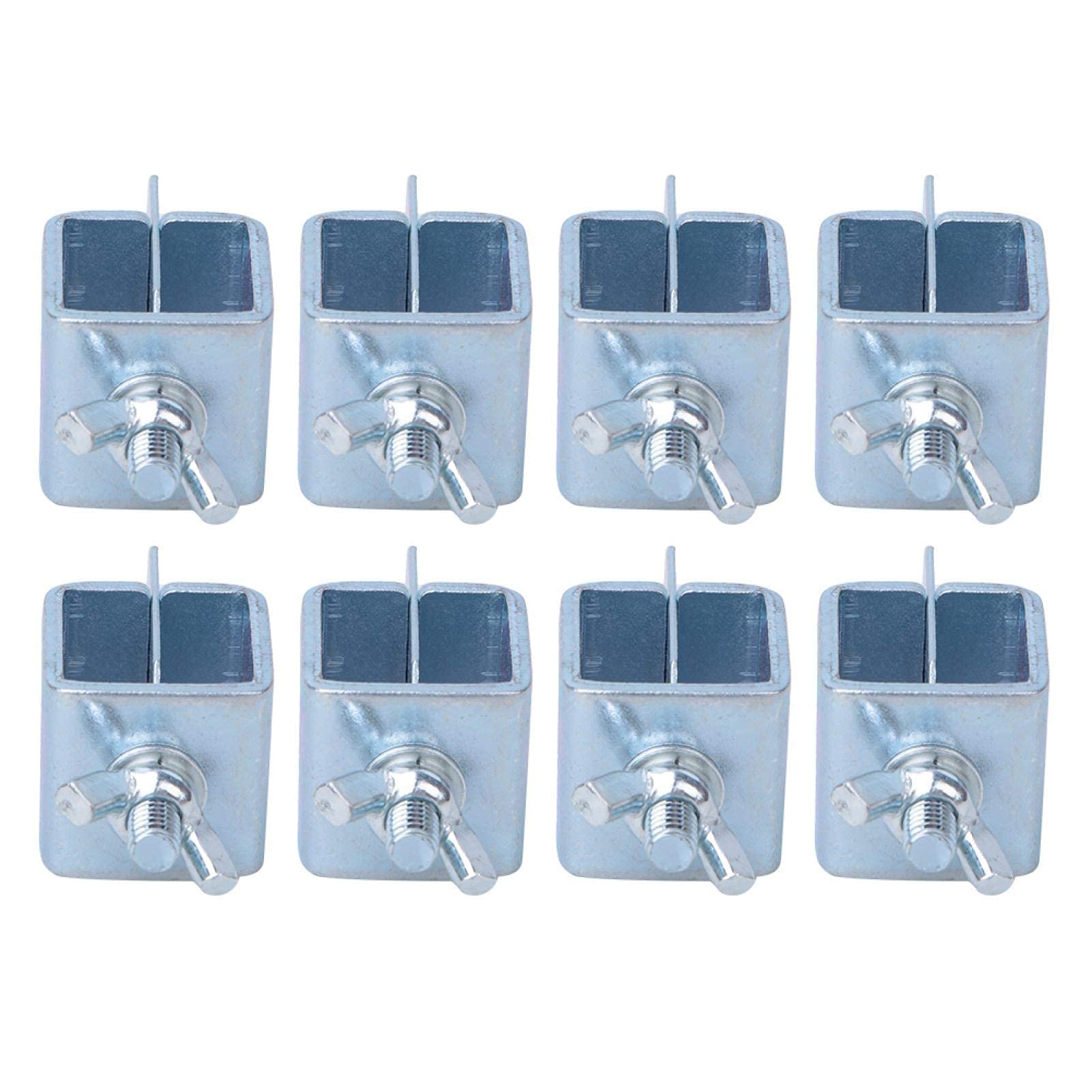 Metal Butt Welding Clamp, 8Pcs Welding Clamps Galvanized Steel Weld Sheet Door Welder Equipment Welding Kit for Car Truck Door Skin Panel Fender Patches Floor