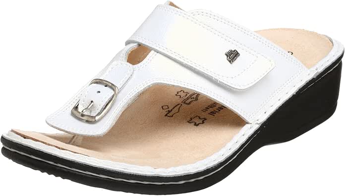 Amazon.com | Finn Comfort Women's Phuket Sandal, White Merinos, 39 EU (US Women's 8 M) | Fashion 