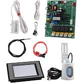 Blue Touch Screen ice Makers Control Board Fit for Vevor Ice Machines | Fit for Most Commercial Ice Machines， Industrial Ice Machine Control Card kit Fit for Cotlin/ Coolski Split Ice Machines