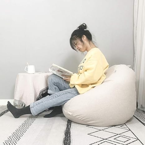 Amazon Co Jp ビーズクッション ビーズソファ 可愛い 軽量 子供大人兼用 リラックス 背もたれ 豆袋 座布団 人をダメにするソファ ミニ 座布 小型 軽量 軽量 クッション 1人掛け オシャレ もちもち 洗えるカバー 人をダメにするクッション カーキ 80 90 ホーム キッチン