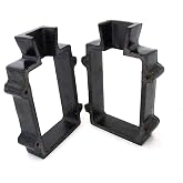 Megacast Cast Iron 2-Part Flask Mold for Delft Sand Casting Jewelry Making Tool