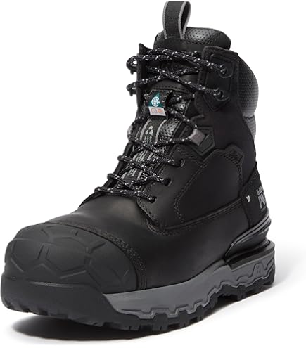 Timberland Pro Switchback LT Hiking‎ Boots Mens 7.5 M Black Soft Toe Waterproof Timberland PRO Boots: Men main image 4