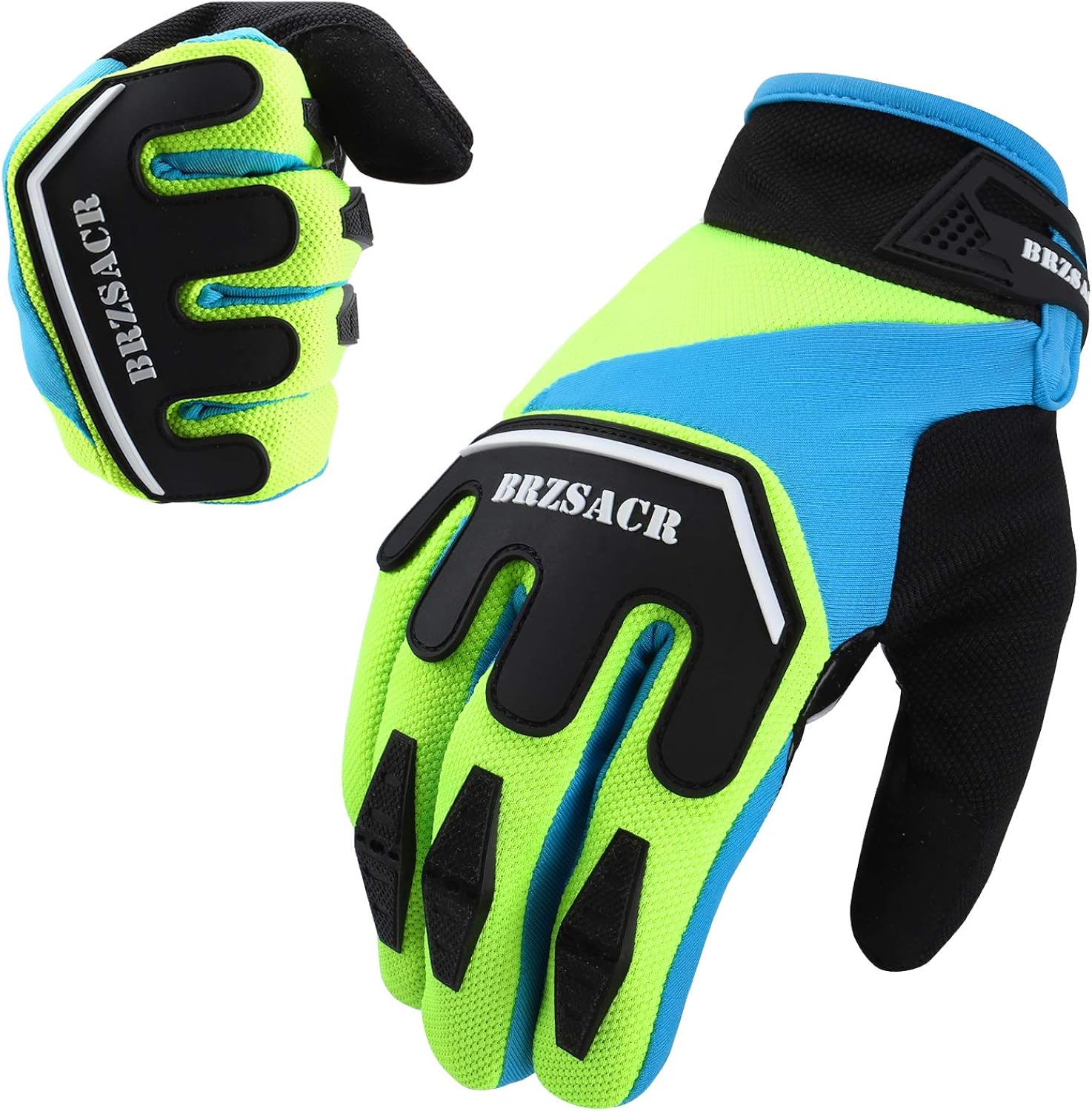 Retro PU Leder Fingerlose Fahrradhandschuhe Für Herren – Braun Mit Knopf, Größe L Bis XXL