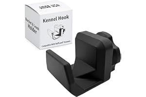 Jmoe USA Universal Hook for Ruffland Dog Kennels | Heavy Duty Leash and Bucket Holder Accessory | Weatherproof Material with Metal Hardware | Fits All Vent Hole Sizes