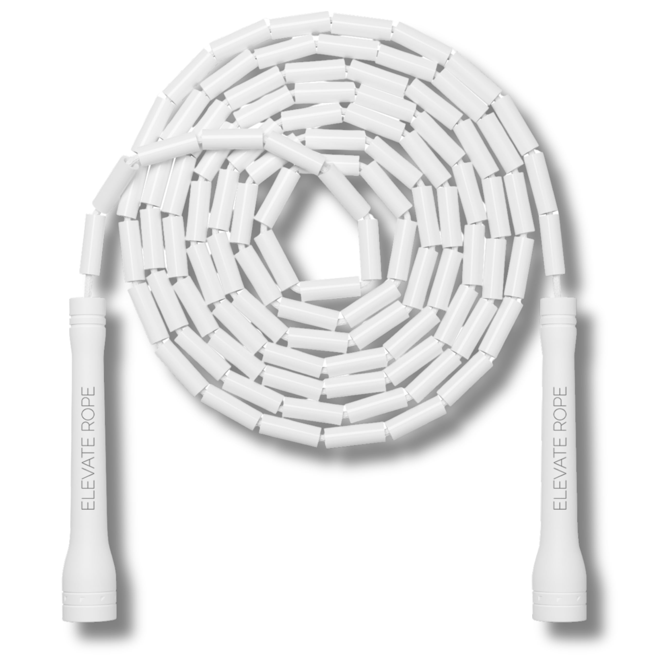 Elevate Rope Beaded Skipping Rope Adjustable 3 m with Free Training App – Rhythm & Control for Cardio, Freestyle, Footwork & Beginners