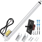 RVMARINEPAT 18 Inch High Speed Linear Actuator 12V 1000N Stroke 14mm/s IP54 Waterproof Linear Actuator with Reverse Polarity Switch 12v for RV Motor Home