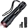 DARKBEAM ir Flashlight Infrared 850nm Light LED Rechargeable Mini for Night Vision, Tactical ir Illuminator with Long Range & High Power, Focus Adjustable for Hunting, Observation, Search
