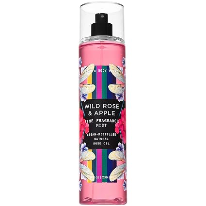 Bath And Body Works Wild Rose Apple Fine Fragrance Mist 8 Fluid Ounce