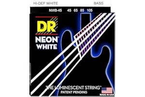 DR Strings HI-DEF NEON, Bass Guitar Strings (NWB5-45)