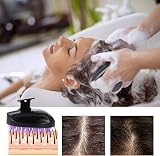 Sosoon Scalp Massager Shampoo Brush Soft Silicone Hair Scrubber for Wet Dry view 5