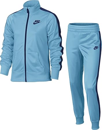 sky blue nike tracksuit
