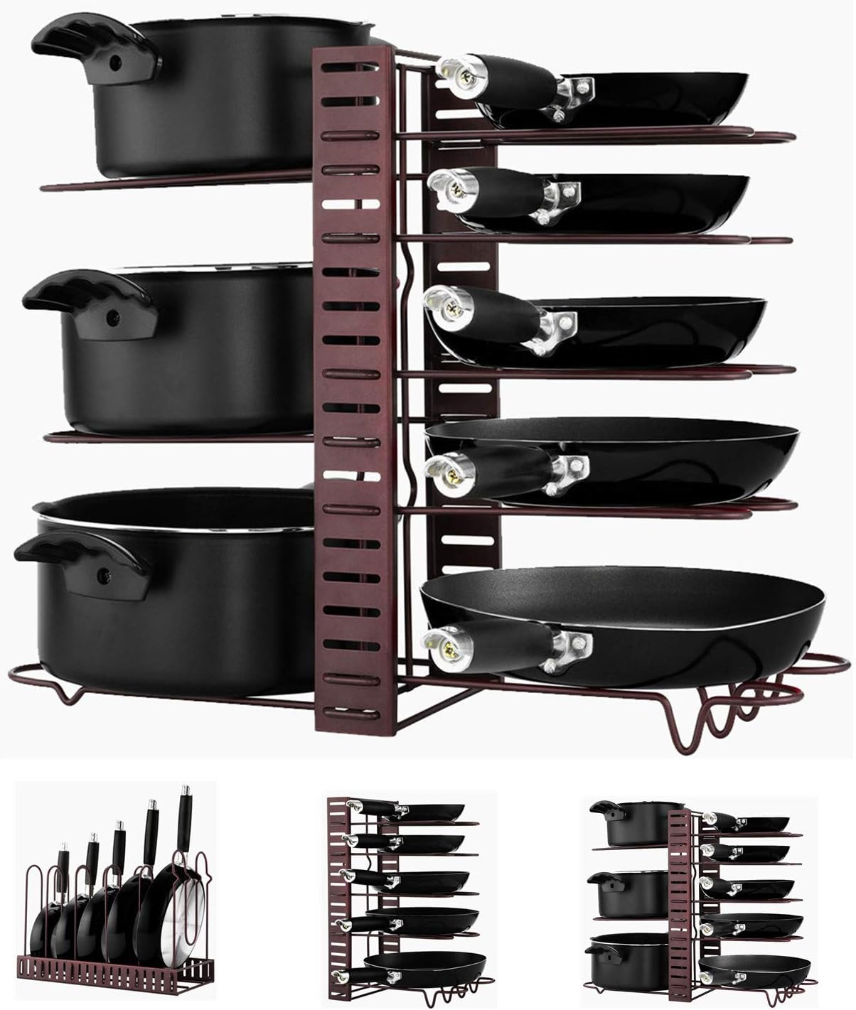 Best Barrington Lighted Pot Rack