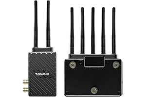 Teradek Bolt 6 LT 750 Wireless Transmitter and Receiver Deluxe Kit, Video Transmission System with Zero-Delay and 10-Bit HD Video, 3G-SDI/HDMI, Up to 4Kp30 / 1080p60, 750FT Range (Gold Mount)