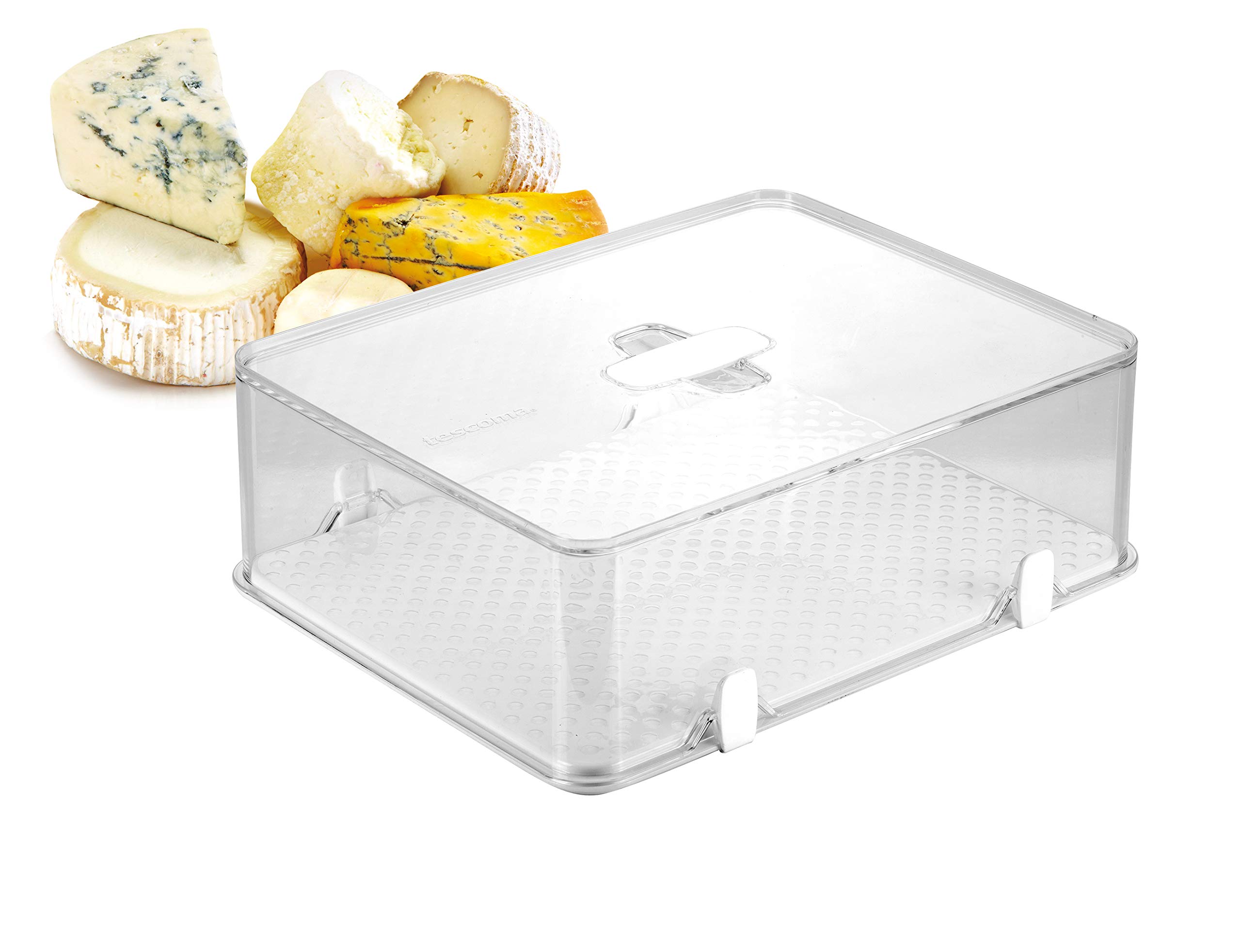 Tescoma Healthy Container for The Refrigerator Purity, for Cheese, Assorted, 28.2 x 22.6 x 9.7 cm