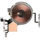 Risidamoy for iPhone 14 Pro Max Wireless Charger Power On/Off Volume Button | Power On/Off Volume Button NFC Chip Wireless Charging Power Flex Cable Replacement Kit A2651 A2893 A2894 A2895 A2896