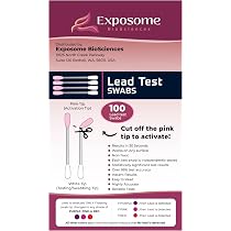 Lead Test Kit For Home Use - 100 Lab Grade Lead Testing Swabs For Hard Surfaces, Paint & More