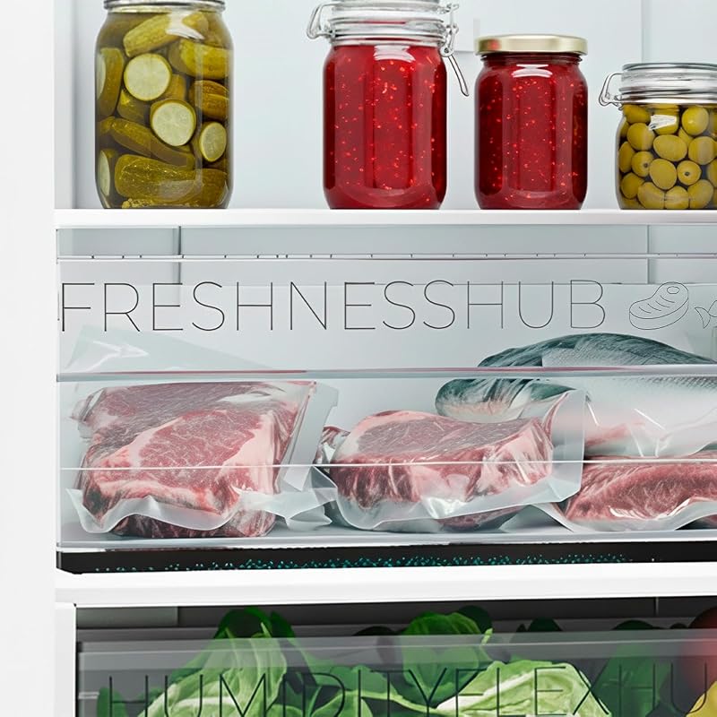 Kühl-Gefrier-Kombination Bolero CoolMarket Combi 322i WD Inox E