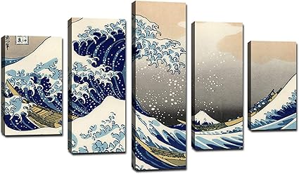 3 Pcs Onda Di Kanagawa Katsushika Hokusai Giapponese Quadri Su Tela Pittura Di Arte Manifesto Della Decorazione Della Casa Sulla Parete Per Soggiorno Decorative Painting Pictures Decorative Abstract Paintingdecorative Painting On Windows Aliexpress