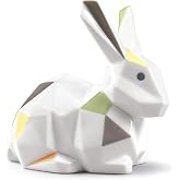 LLADR&Oacute; Rabbit Figurine. Porcelain Rabbit Figure.