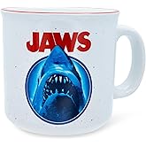 Silver Buffalo Jaws You're gonna need a bigger boat Ceramic Camper-Style Mug, 20 Ounces