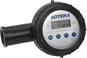 Sotera 850 1" 2-20 GPM Digital Chemical Transfer Meter w/Air Sensor