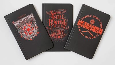 Supernatural Pocket Notebook Collection (Set of 3) (Science Fiction Fantasy)
