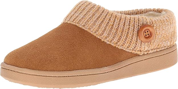 clarks sweater button clog slippers