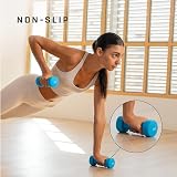 KG Physio Weights Dumbbells Set Neoprene Coated 1-10 kg Pair view 6