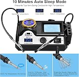 Preciva 927II Soldering Station Kit 60W 2 Helping Hands 5 Tips LCD view 5