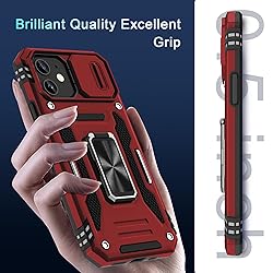DEERLAMN for iPhone 11 Case with Slide Camera