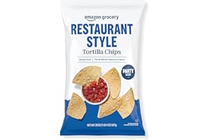 Amazon Grocery, Restaurant Style Tortilla Chips, 20 Oz (Previously Amazon Fresh, Packaging May Vary)